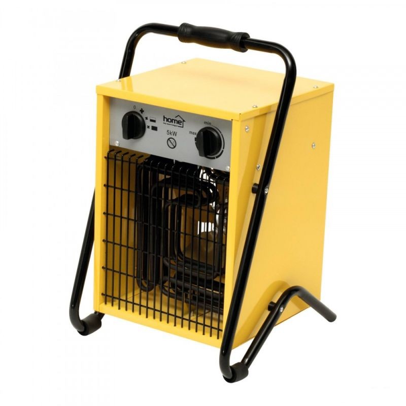 Aeroterma industriala 5000W, 400V, termostat incorporat, 2 trepte de incalzire, IPX4 - imagine 4